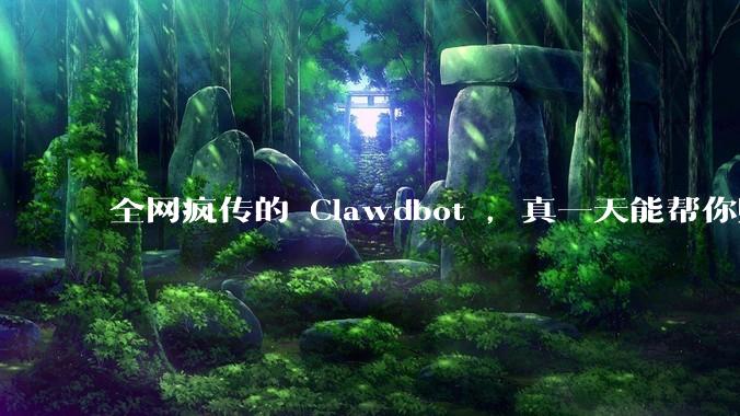 全网疯传的 Clawdbot ，真一天能帮你赚 1500 元？_电脑_代码_Agent