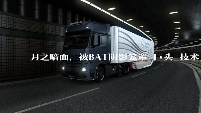 月之暗面，被BAT阴影笼罩_巨头_技术_用户