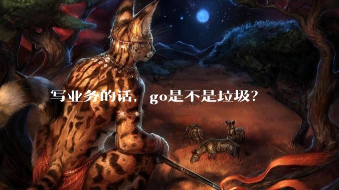 写业务的话，go是不是垃圾？